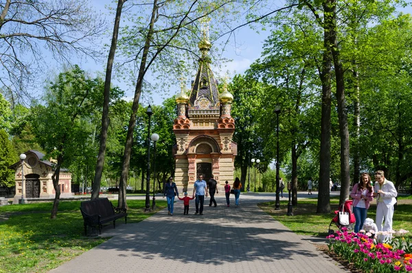 I vårparken — Stockfoto