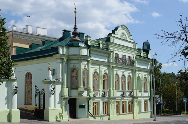 Kazan, Tataristan Cumhuriyeti Müslümanların manevi Yönetim Binası İvanoviç Lobaçevski sokak 6 — Stok fotoğraf