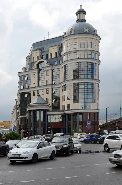 Moskwa, st.balchug 2. bank centralny Federacji Rosyjskiej (bank Rosji) — Zdjęcie stockowe