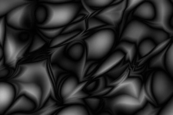 Art Background Black White Bulges Marbled Black White Background — Stock Photo, Image