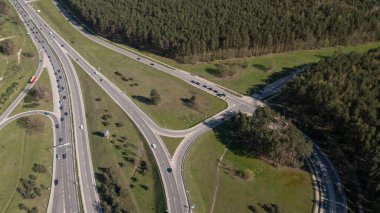 Otoyol Kavşağı Kesişme Yolu