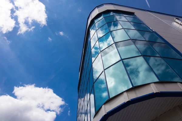 Beautiful blue sky with clouds — Stock Photo, Image