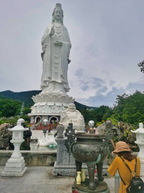 The big Lady buddha statue in Da Nang, Vietnam.
