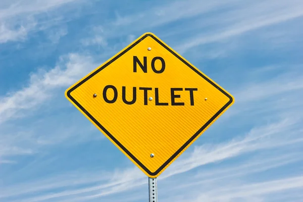 No Outlet — Stock Photo, Image
