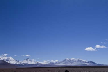 kar dağ aralığında uyuni, Bolivya kopya alanı ile