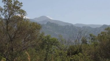 Paklenica Ulusal Parkı, Dalmaçya, Hırvatistan - Atış, Panning Kuruluşu. Yüksek kalite 4k görüntü