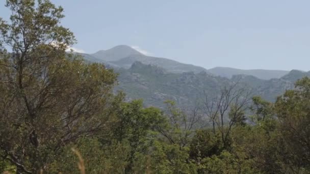 Paklenica National Park Dalmatië Kroatië Oprichting Van Shot Panning Hoge — Stockvideo