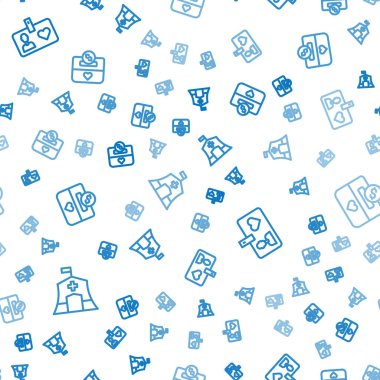 Acil yardım çadırı, gönüllü kimlik kartı ya da rozet, bağış ve hayır kurumu. Vektör