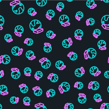 Çizgi Altın Çubuğu simgesi siyah arkaplanda izole edilmiş. Bankacılık işi konsepti. Vektör