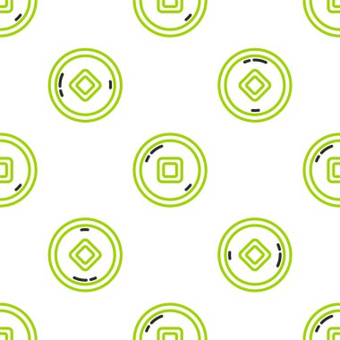 Çin Yuan çizgi para birimi simgesi simgesi beyaz arka planda izole edilmiş pürüzsüz desen. Bozuk para. Bankacılık işareti. Para sembolü. Vektör İllüstrasyonu.