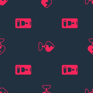 Gelen çağrıyı cep telefonuna ve kolyeye ayarlayın. Vektör