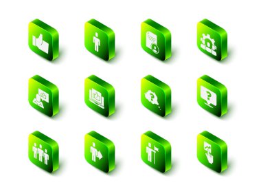 Kafa avcılığı, Özgeçmiş, Proje Ekibi Üssü, Soru işareti, Takım Lideri ve ikon. Vektör