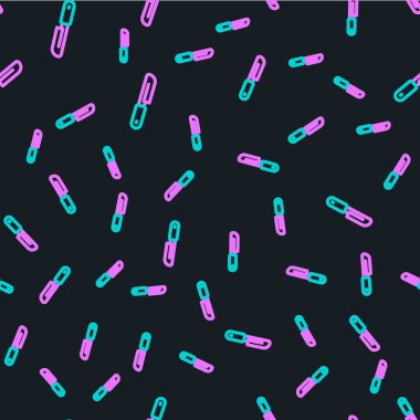 Çizgi Bıçak simgesi siyah arkaplanda izole edilmiş. Çatal bıçak sembolü. Vektör