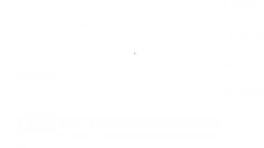 Güneş tutulmasının siyah çizgisi beyaz zemin üzerinde izole edilmiş. Tam sonar tutulması. 4K Video hareketli grafik canlandırması