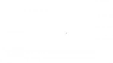 Beyaz arkaplanda siyah çizgi çay yaprağı simgesi izole edildi. Çay yaprakları. 4K Video hareketli grafik canlandırması