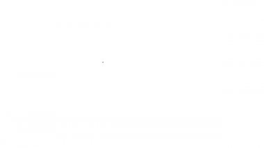 Siyah çizgi mutfak önlüğü simgesi beyaz arkaplanda izole edildi. Yemek pişirmek için şef üniforması. 4K Video hareketli grafik canlandırması