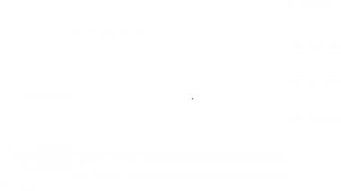 Beyaz arkaplanda siyah çizgi evrak çantası simgesi izole edildi. İş ilanı. İş portföyü. 4K Video hareketli grafik canlandırması