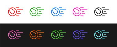 Siyah ve beyaz arka planda izole edilmiş evcil hayvan oyuncakları top ikonu. Vektör