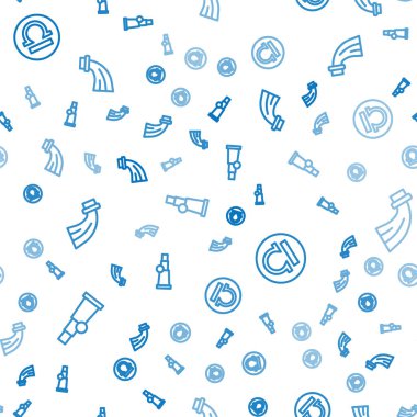 Teleskop, Terazi burcu ve Kova burcunu kusursuz bir şekilde ayarla. Vektör