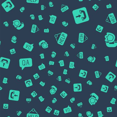 İmza tahtasını mesaj yardımı, gelen arama telefonu, soru ve cevap ve telefon cep telefonu kalkanını pürüzsüz desen üzerine ayarla. Vektör