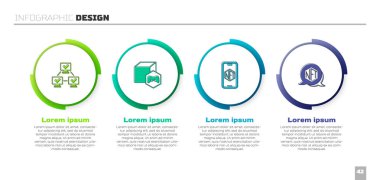 NFT engelleme teknolojisini dijital şifreleme sanatını uygulama ve uygulama ile ayarla. Ticari bilgi şablonu. Vektör.
