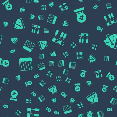 Toprak Analizi Sergisi 'ni minerallerle kayalar ve arkeolojiyle kusursuz desenler üzerine kurun. Vektör.