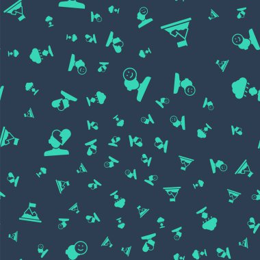 Mutluluk Dağları 'na bayrak dikelim. Kırık bir kalp ya da boşanma, depresyon ve sorunsuz bir düzen. Vektör.