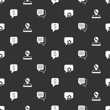 Telefon Destek Merkezi 'ni 24 saat destekle. Ücretli ve Konuşma baloncuğu sohbetini pürüzsüz bir şablon üzerine ayarla. Vektör.