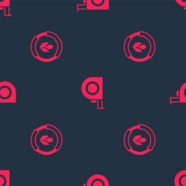 Toprak analizi ve rulet inşaatını sorunsuz bir şablona ayarla. Vektör.