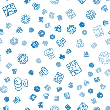 Namlu yağı Topografik haritası, dişli tekerlekleri ve toprağı pürüzsüz bir şekilde ayarlayın. Vektör.