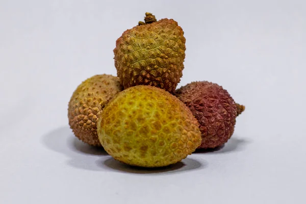 Ameixa Chinesa Uma Bela Fruta Semelhante Ovo Dragão — Fotografia de Stock