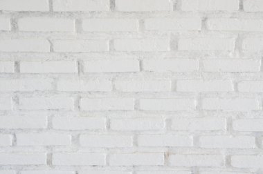 Beyaz tuğla duvar dokusu arkaplanı resmi kapat