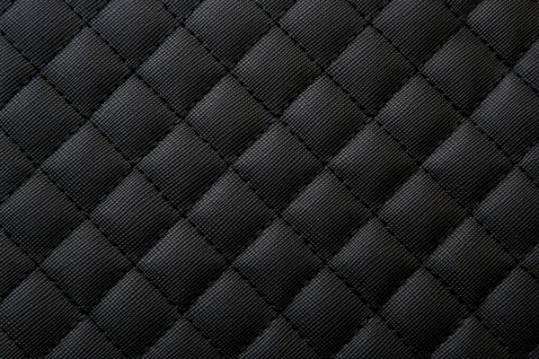 Close Black Bag Canvas Texture Background — Stock Photo, Image