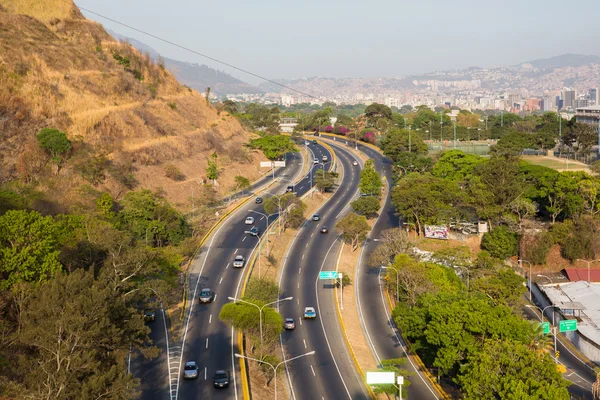 Estradas da cidade. Caracas — Fotografia de Stock