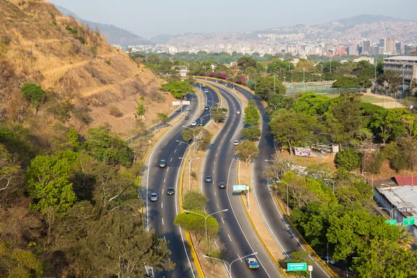 Estrada da cidade. Caracas — Fotografia de Stock