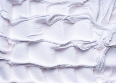 Dondurulmuş limon aromalı dondurma - tüm çerçeve ayrıntıları. Dondurmanın beyaz yüzey dokusunu kapat.