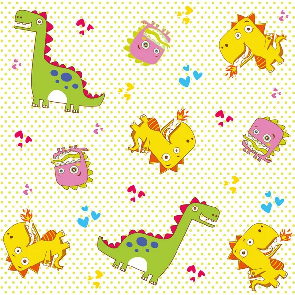 Renkli dinazor desenli eşofman eşofmanı pijama desenli duvar kâğıdı sanat tekstil aksesuar baskı tasarımı