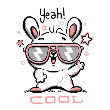 Güzel tee grafik duvar resimleri pijama çizgi film karakteri tekstil kartpostal çıkartması tasarımı 