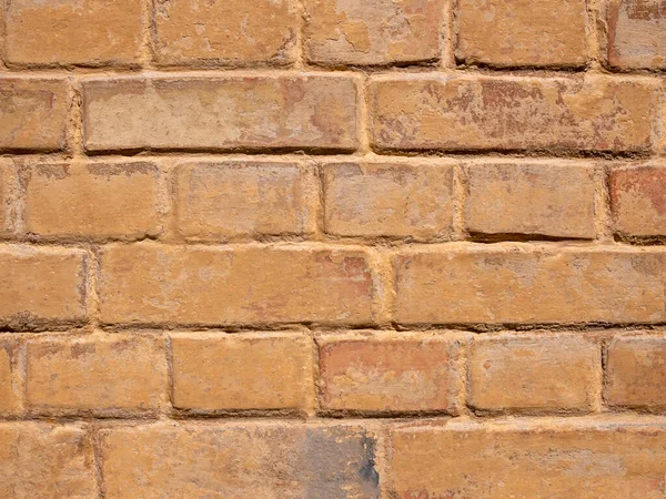 Brick Texture Background Ruins Brick Wall — Fotografia de Stock