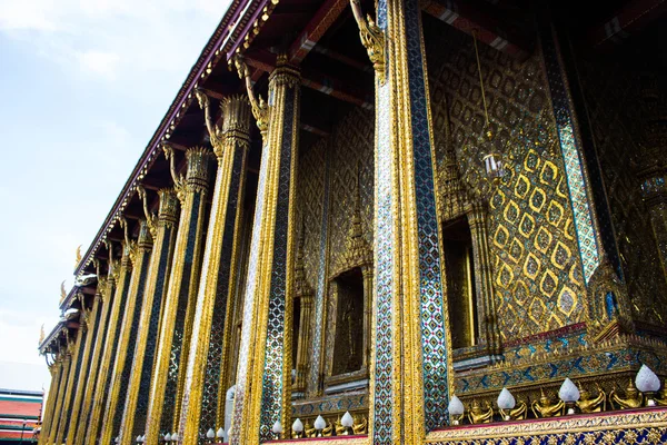 Temple of the Emerald Buddha (Wat Phra Kaew) — Stock Photo, Image