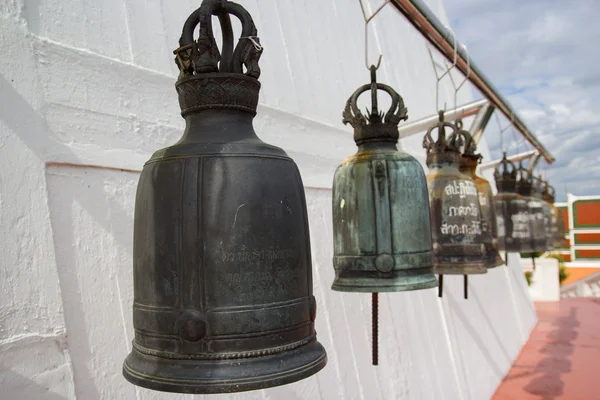 Bell on Wat Saket temple — Stock Photo, Image