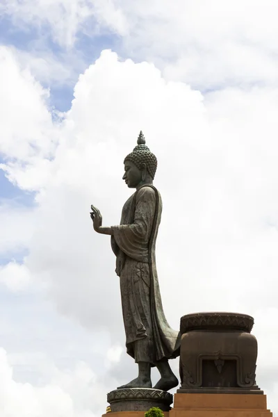 Big standing Buddha at Phutthamonthon — Stock Photo, Image