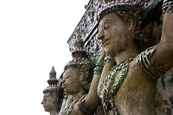 Statue at wat arun — Stock Photo, Image