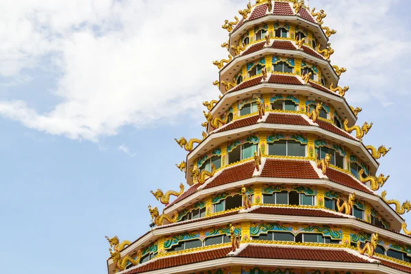 Wat Hyua pla kang pagoda — Stock Photo, Image