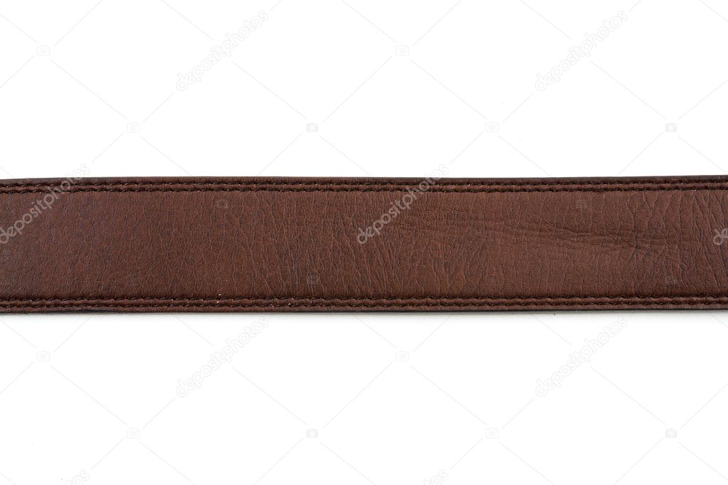 Brown leather belt — Stock Photo © ingka.d.jiw 48083419