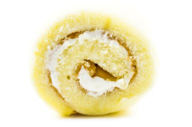 izole krem ile reçel rulo pasta