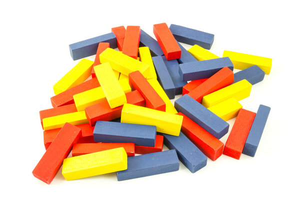 Red, Blue, Yellow Wooden toy