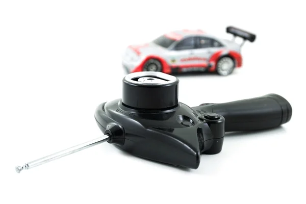 Spielzeug RC Auto Controller und Spielzeugauto — Stockfoto