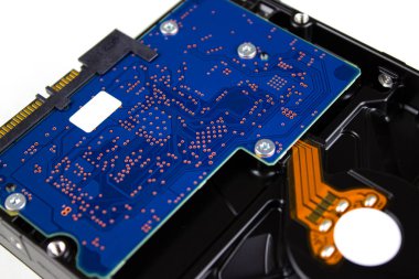 Bilgisayar sabit diski. HDD sabit disk sürücüsü 