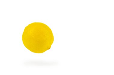 Tropik organik düşen limon meyvesi, narenciye, C vitamini Lemon, kopyalama uzayı..